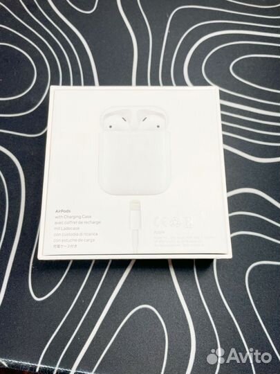 Коробка от наушников airpods 2