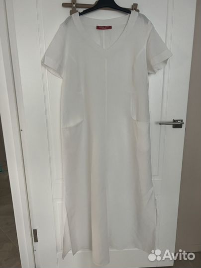 Платье льняное marina rinaldi 50