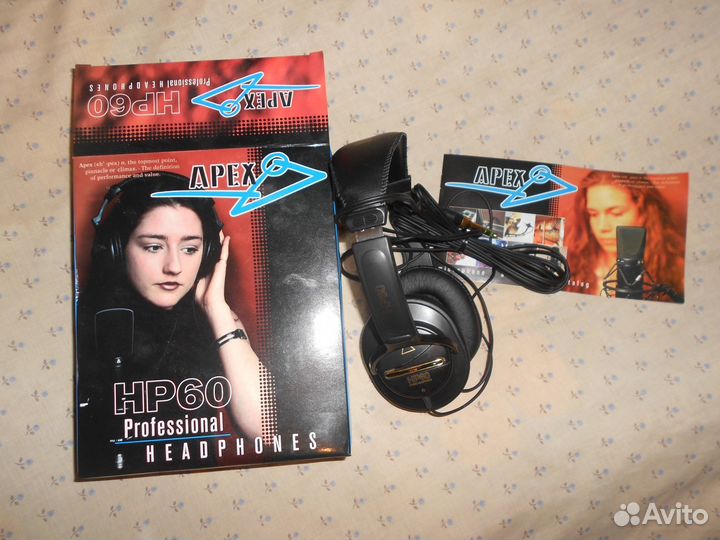 Наушники профессиональные Apex HP60 (65)
