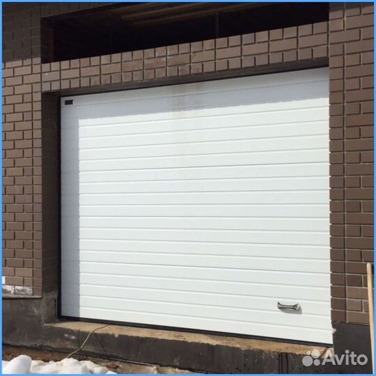 Автоматические секционные гаражные ворота