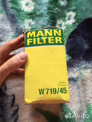 Масляный фильтр mann W719/45