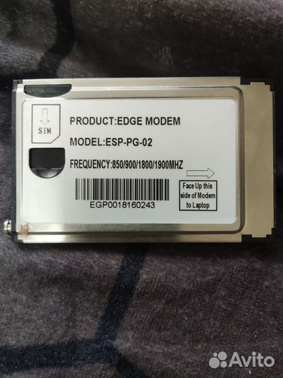 Gprs/edge модем для ноутбука