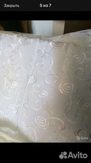 Набор в детскую кроватку, Lux, (новый),кружево