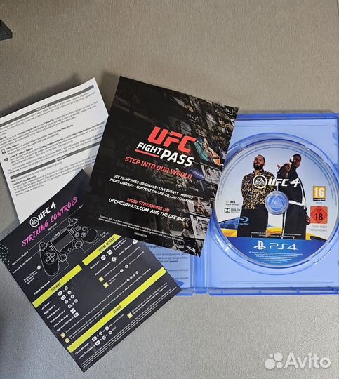 Диски на ps4 ufc 4 новая русские субтитры