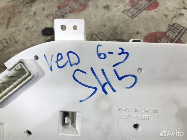 Спидометр subaru forester SH5 EJ204 2008