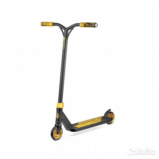 Трюковой самокат хайп х3 золотой