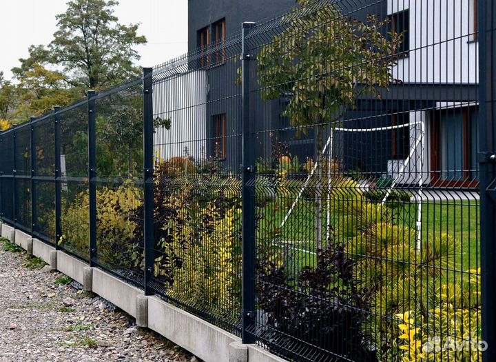 Забор сетка 3D
