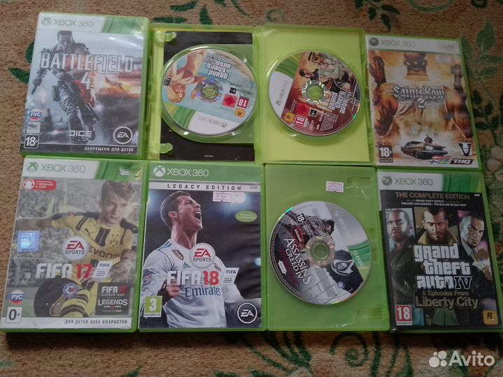 Диски на xbox 360