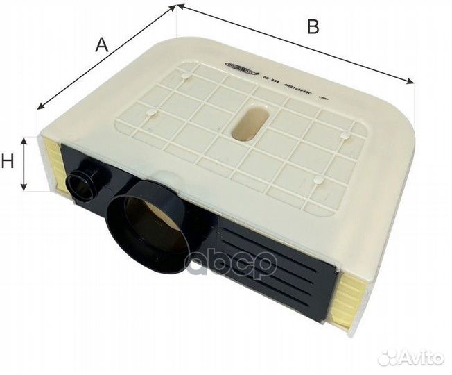 Фильтр воздушный VAG touareg/Q7/Q8 15- AG894 Go