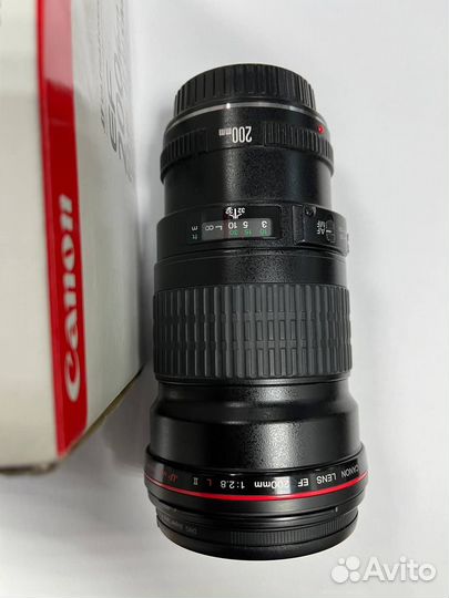 Объектив canon 200 mm f/2.8L II USM