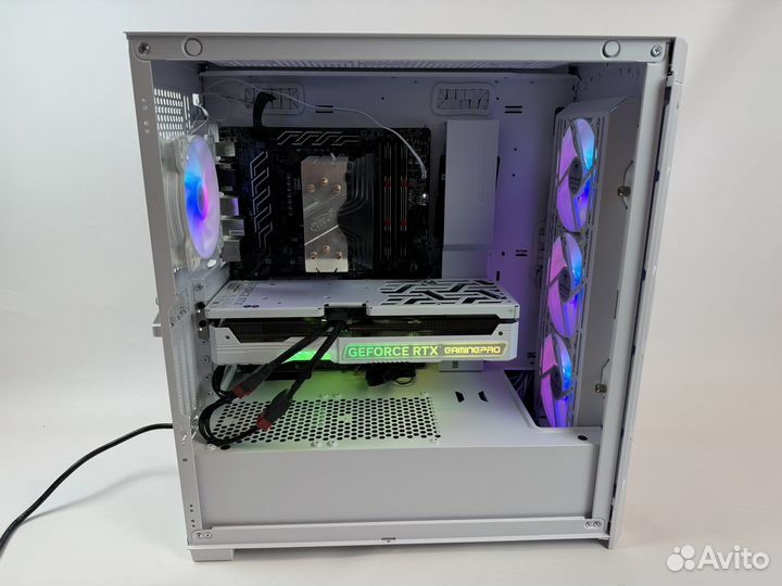 Мощный игровой пк Ryzen 7 5700X/32Gb/RTX4070Ti