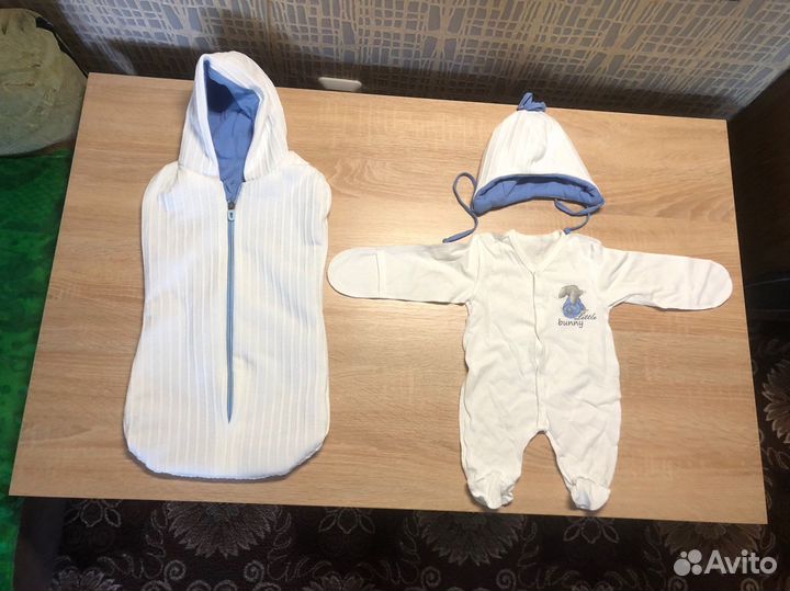 Конверт на выписку для мальчика весна осень