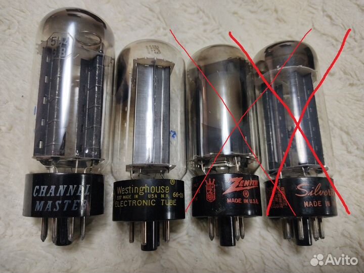 Кеотроны США 5u4 аналог 5ц3с