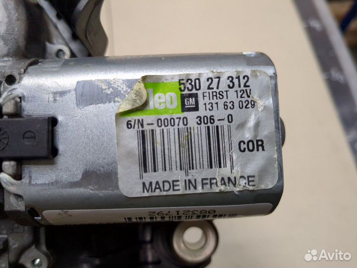 Двигатель стеклоочистителя задний Opel Corsa D, 20