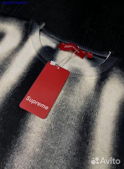 Свитер Supreme blurred logo (Арт.68414)