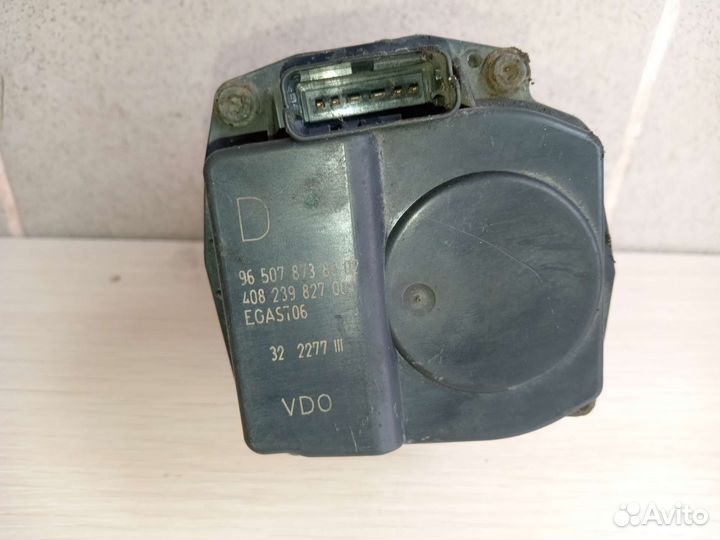 Дросельная заслонка на пежо 407 2.0