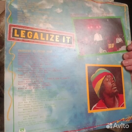 Peter Tosh - Legalize IT LP