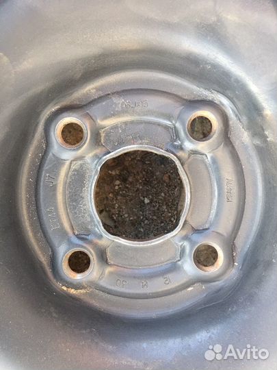 Штампованный диск r15 Lacetti