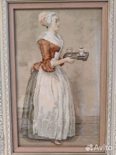 Картина вышитая крестом