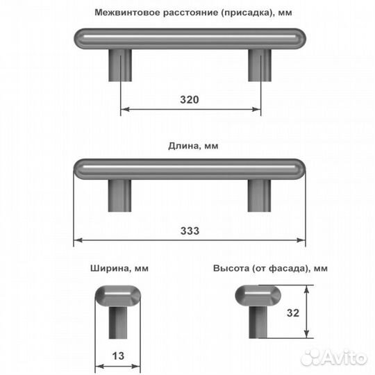 Мебельные ручки, hermes, черный, матовое золото