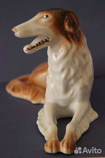 Русская борзая, фарфор Royal Dux, Чехословакия