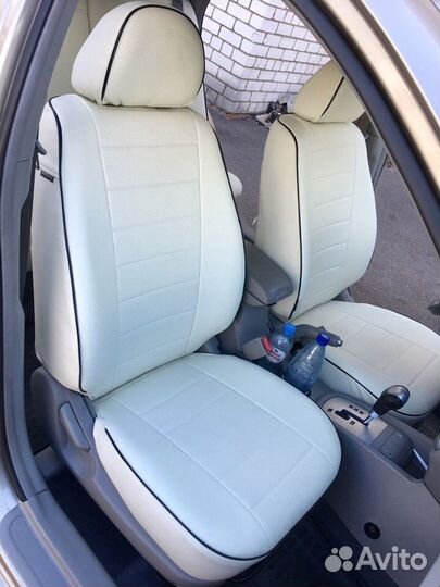 Авточехлы экокожа на KIA Cerato 1 от Автопилот