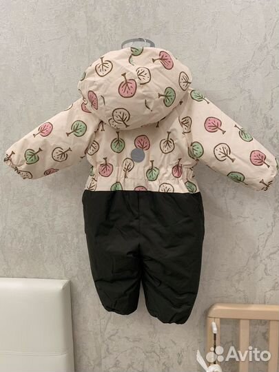 Зимний комбинезон для девочки 86