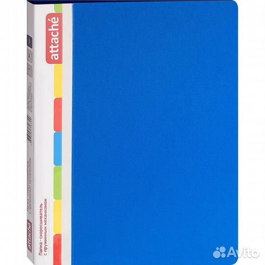 Скоросшиватель пластиковый с пружинным механизмом