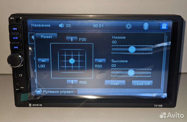 Магнитола новая