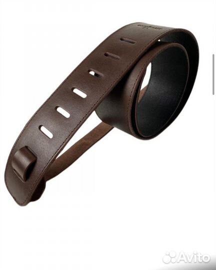 Ремень для гитары кожа