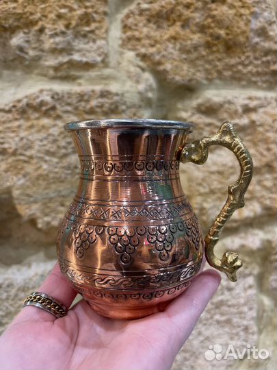 Кружка медная ручная работа