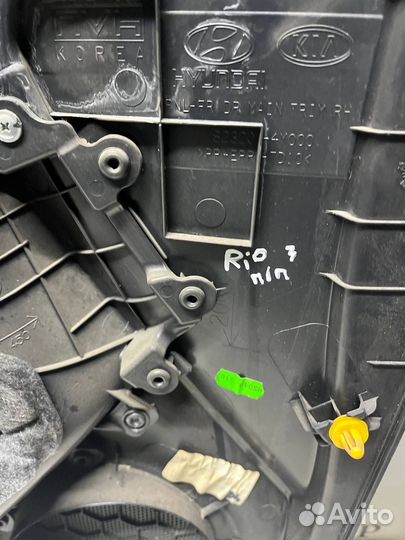 Панель карта обшивка двери Kia Rio 3 R L