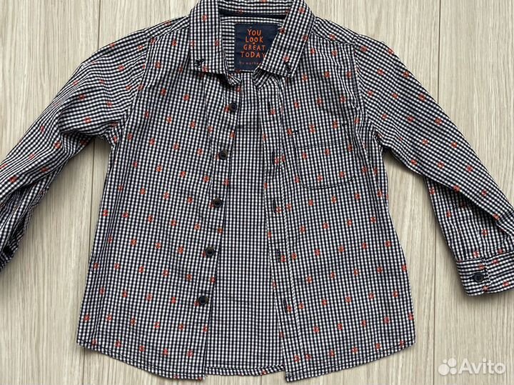 Рубашка для мальчика 92