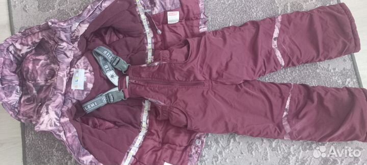 Зимний костюм для девочки 116