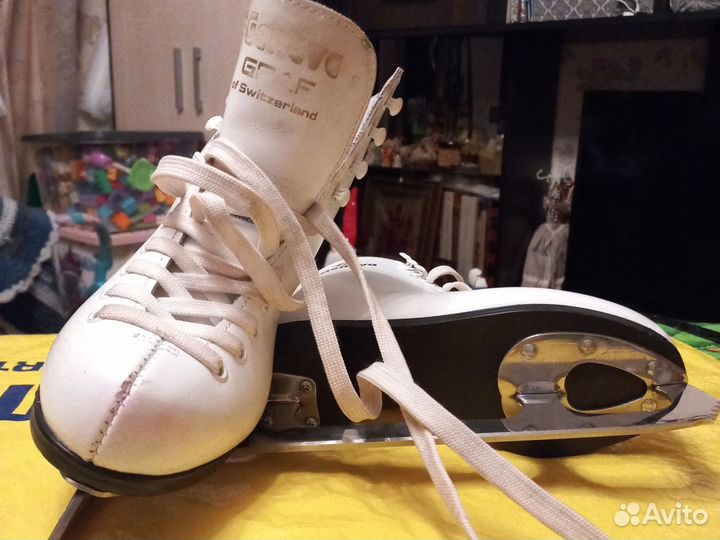 Фигурные коньки graf Geneva 34 р