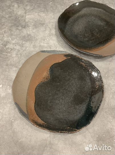 Тарелка десертная керамическая jars wabi Франция