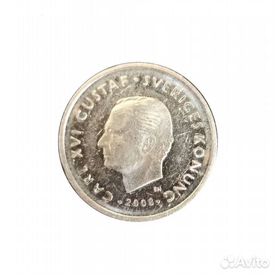 1 крона 2008 г., Швеция