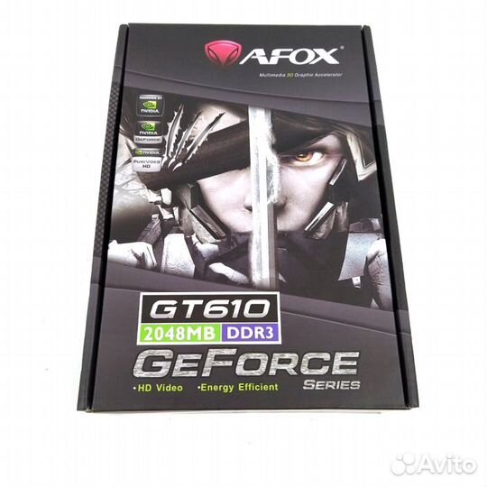 GT610 2GB LP уц-3-8 DDR3 64BIT DVI hdmi VGA