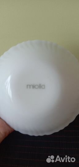 Салатник Miolla, тарелка Milvis, салатник Коралл