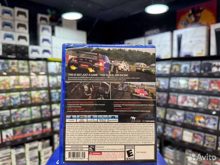 Игры для PS4: Assetto Corsa