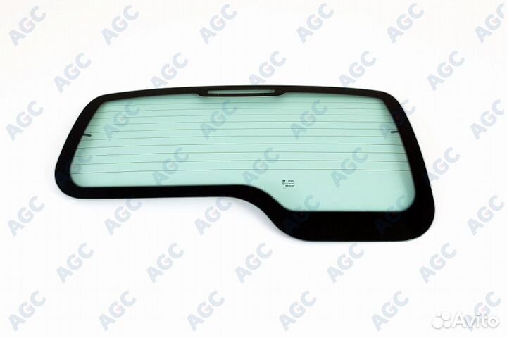 Заднее стекло ваз 2123/chevrolet niva зелёное