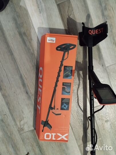 Металлоискатель quest x10 pro