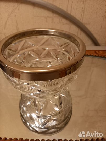 Стопки хрустальные, вазы, конфетницы