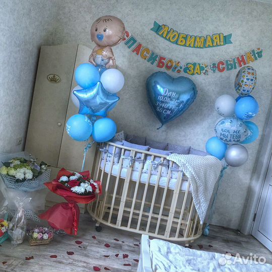 Детские кроватки с маятником