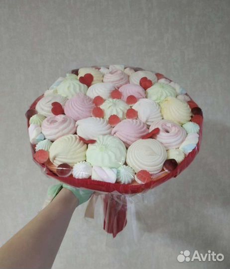 Зефирный букет / Сладкий подарок к 8 марта