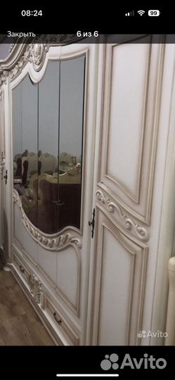 Шкаф 6 дверный