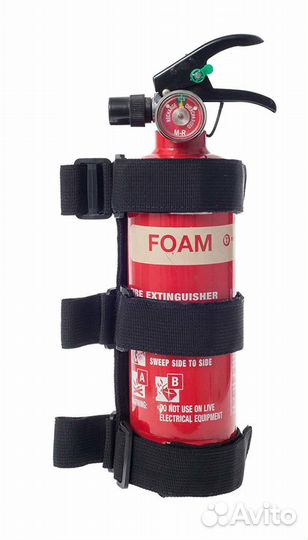 Держатель огнетушителя в автомобиль