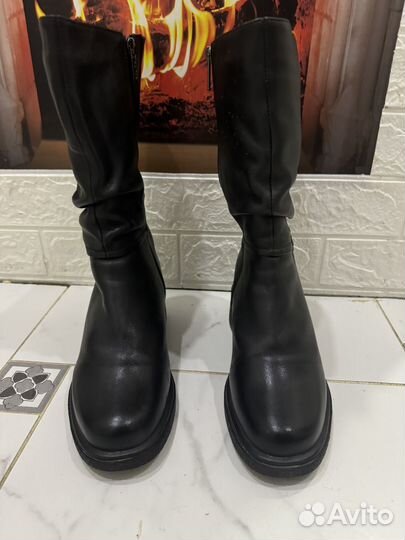 Сапоги зимние натуральная кожа