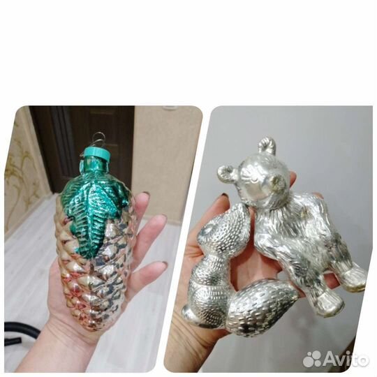 Елочные игрушки СССР