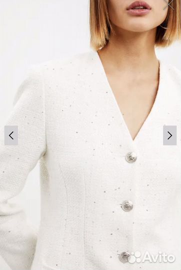 Жакет приталенный neohit новый